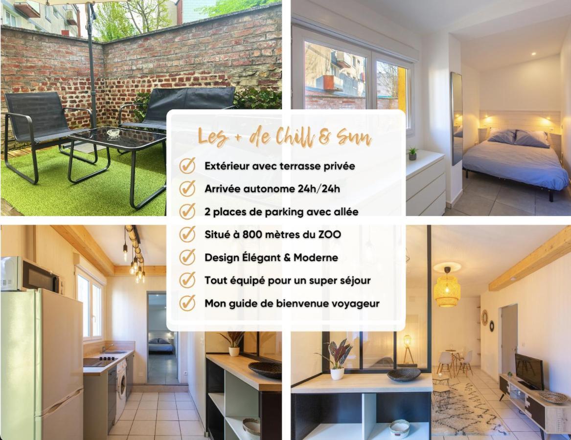 Chill & Sun - Terrasse Exterieure - Parking - Wifi - 4P Apartment Amiens Exterior photo